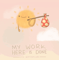 Winter Solstice Goodbye Sun Work Done GIF