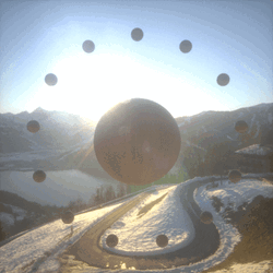 Winter Solstice Loop Doze Studio GIF