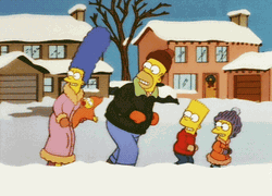 Winter The Simpsons