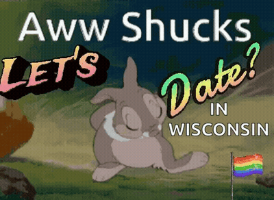 Wisconsin Voting Rights Green Background Poster GIF