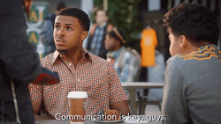 Wise Guy Communication Is Key GIF