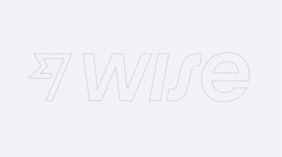 Wise Logo With Lightning Bolt GIF