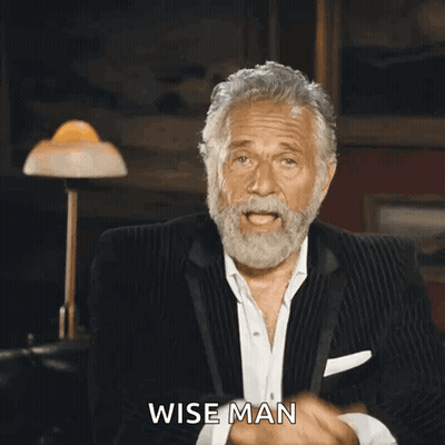 Wise Man Pointing At Camera GIF