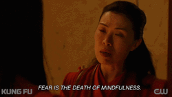Wise Woman Fear Is Death Mindfulness GIF