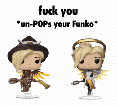 Witch And Angel Funko Pop Fuck You Un-Pops Your Funko GIF