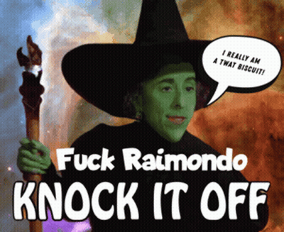 Witch Saying Fuck Raimondo Knock It Off GIF