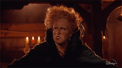 Witch Saying Glorious Morning GIF