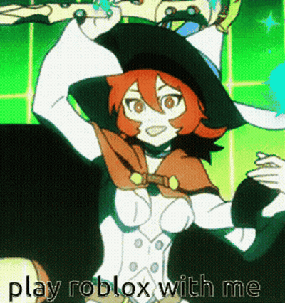 Witch Saying Play Roblox With Me GIF