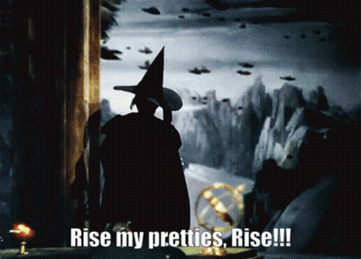 Witch Saying Rise My Pretties Rise GIF