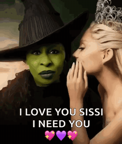 Witch Whispering I Love You Sissi GIF