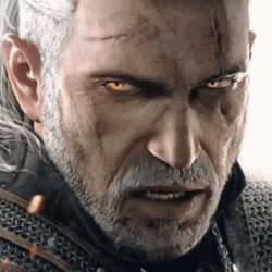 Witcher Animated Geralt Talking GIF