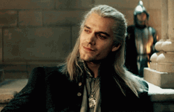 Witcher Gelart Having A Drink GIF