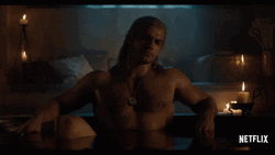 Witcher Geralt Having A Bath GIF