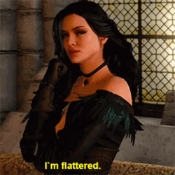 Witcher I'm Flattered GIF