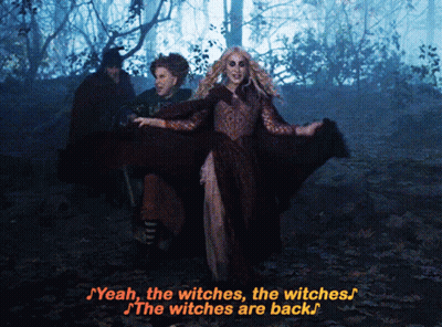 Witches Walking Through Forest Saying Yeah The Witches The Witches GIF
