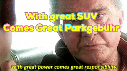 With Great Power Comes Great Responsibility Old Man GIF