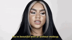 With Or Without Makeup GIF
