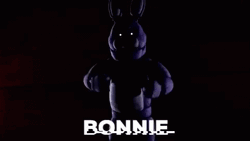 Withered Bonnie After Dark Glitch GIF
