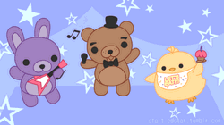 Withered Bonnie Cute Band GIF