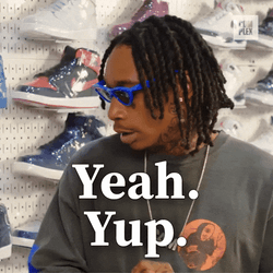 Wiz Khalifa Yea Yup GIF