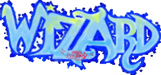 Wizard Graffiti Transparent Sticker GIF