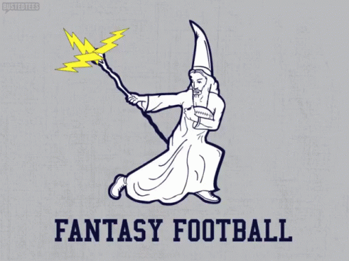 Wizard Holding Football Fantasy Football GIF