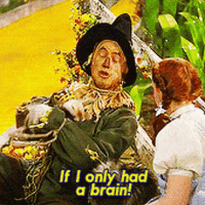 Wizard Of Oz Scarecrow Talking To Girl GIF