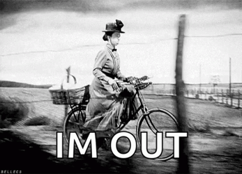 Wizard Of Oz Tornado Elvira Gulch Bike I'm Out GIF