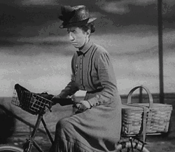 Wizard Of Oz Tornado Miss Almira Gulch Biking GIF