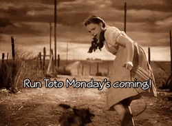 Wizard Of Oz Tornado Monday's Coming GIF