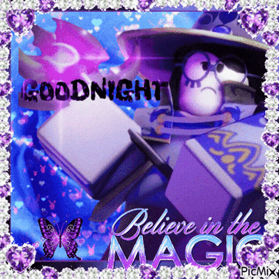 Wizard Saying Goodnight Believe In The Magic GIF
