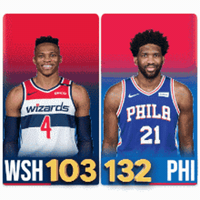 Wizards 4 And Philadelphia 21 GIF