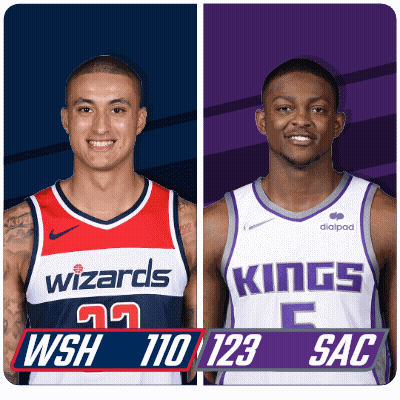 Wizards And Kings Basketball Players GIF
