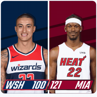 Wizards Player And Heat Player GIF