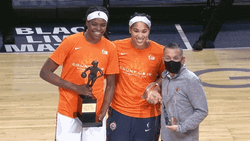 Wnba Jonquel Jones Taking Picture GIF