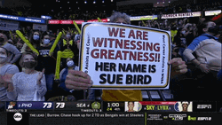 Wnba Supportive Fan GIF