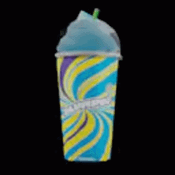 Wocky Slush Slurpee Drink GIF