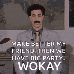 Wokay Borat GIF