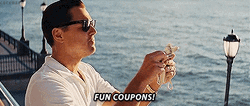 Wolf Of Wall Street Fun Coupons