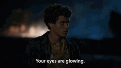 Wolf Pack Everett Eyes Are Glowing GIF
