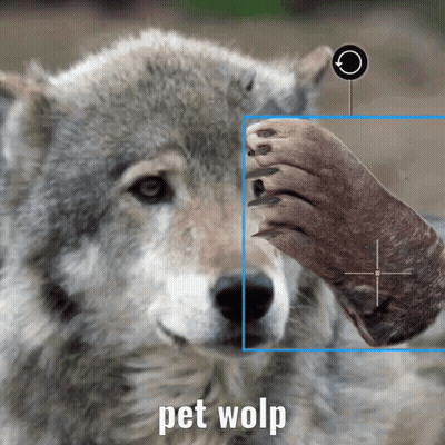 Wolf Paw With Text Pet Wolp GIF