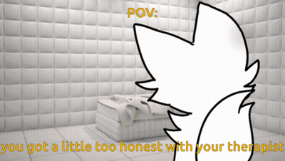 Wolf Pov You Got A Little Too Honest With Your Therapist GIF