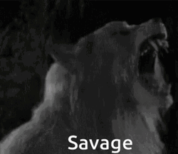 Wolf Savage Roar GIF