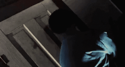 Wolf With Blue Flames GIF
