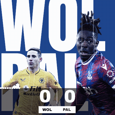 Wolverhampton Wanderers Vs Crystal Palace First Half GIF