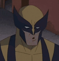 Wolverine Cartoon Facepalm GIF