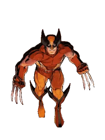 Wolverine Claws Out Sticker