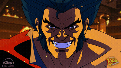 Wolverine From X-Men Animated Series GIF