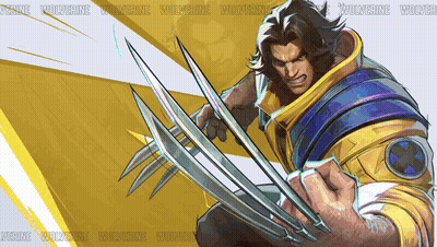Wolverine Holding Claws Out GIF