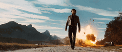Wolverine On Fire Explosion GIF